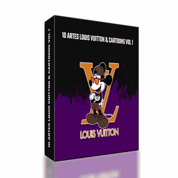 10 artes Louis Vuitton & Cartoons Vol 1