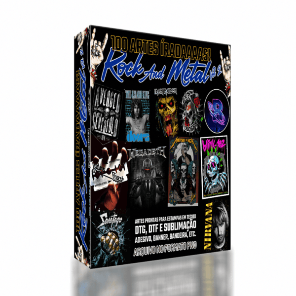 100 artes Rock & Metal  Vol 2