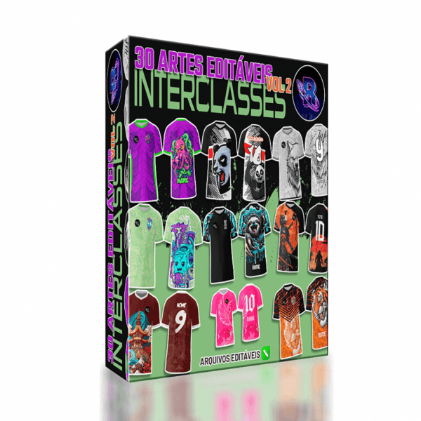 30 Artes editáveis Futebol Interclasses Vol 2