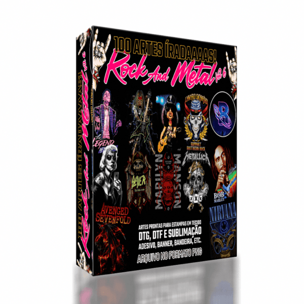 100 artes Rock & Metal  Vol 6
