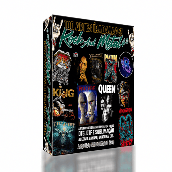 100 artes Rock & Metal  Vol 3