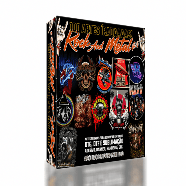 100 artes Rock & Metal  Vol 5