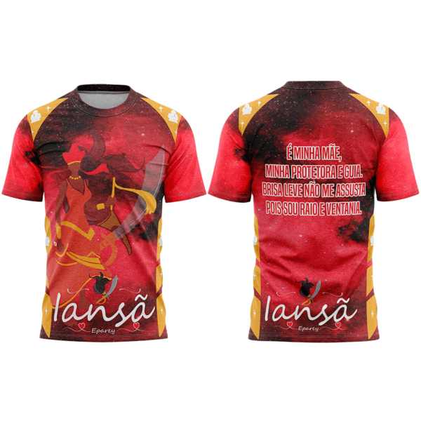 Camiseta Dry-Fit Umbanda e Candomblé