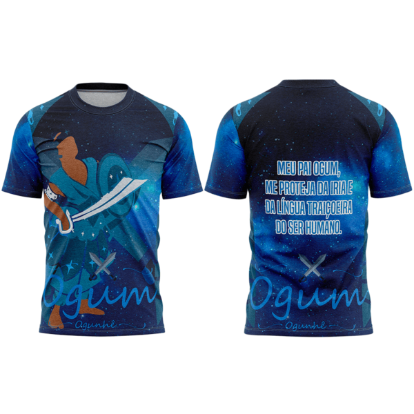 Camiseta Dry-Fit Umbanda e Candomblé