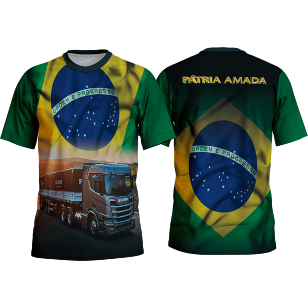 Camiseta Dry-Fit Carga Pesada