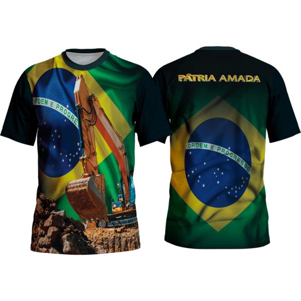Camiseta Dry-Fit Carga Pesada