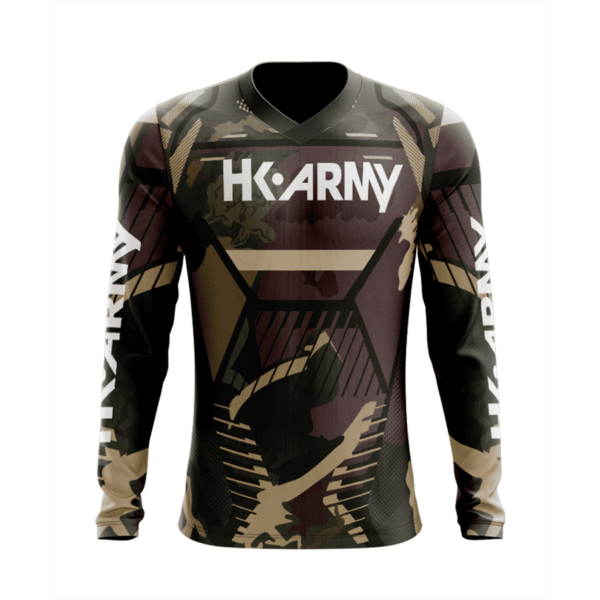 Camiseta Manga Longa Dry-Fit Army