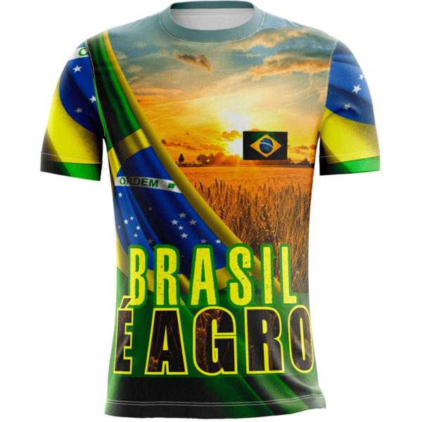 Camiseta Dry-Fit Agro do Brasil