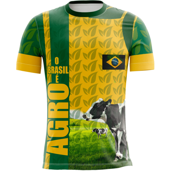 Camiseta Dry-Fit Agro do Brasil