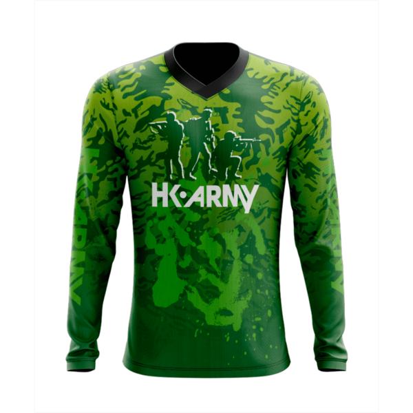 Camiseta Manga Longa Dry-Fit Army