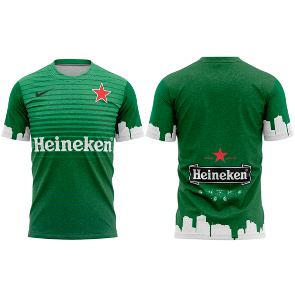 Camiseta Dry-Fit Marcas de Cerveja