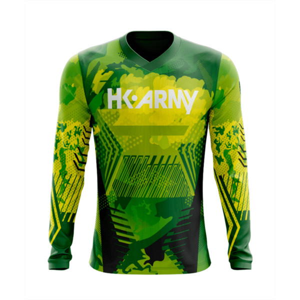 Camiseta Manga Longa Dry-Fit Army