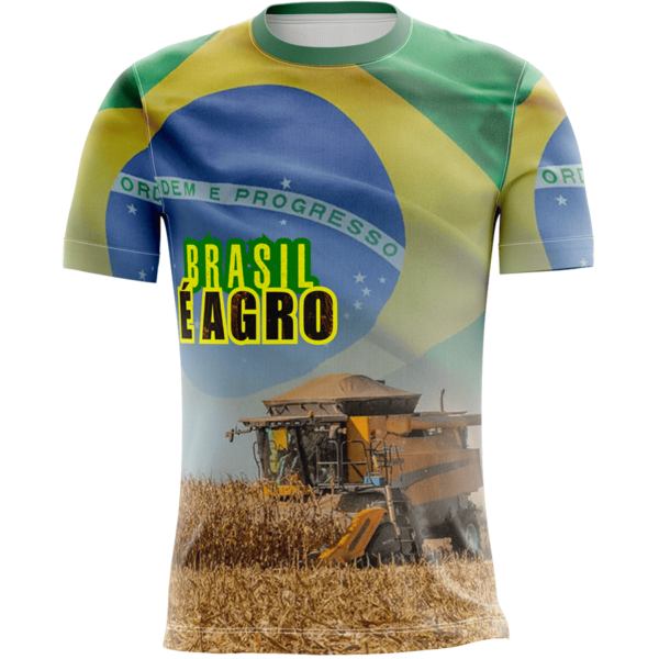 Camiseta Dry-Fit Agro do Brasil