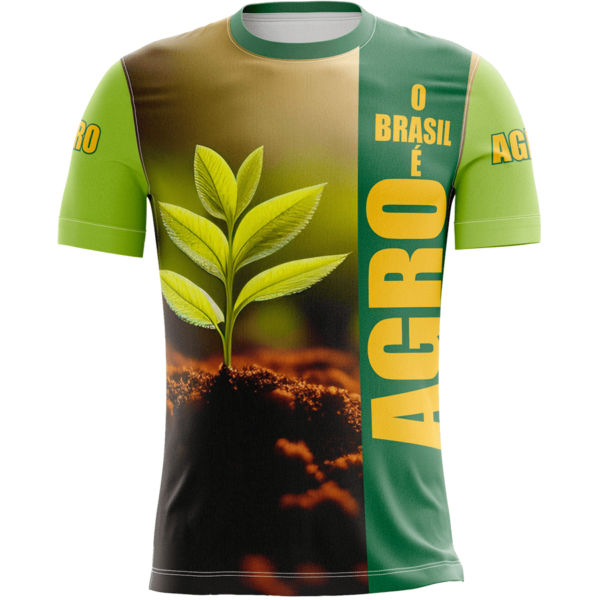 Camiseta Dry-Fit Agro do Brasil