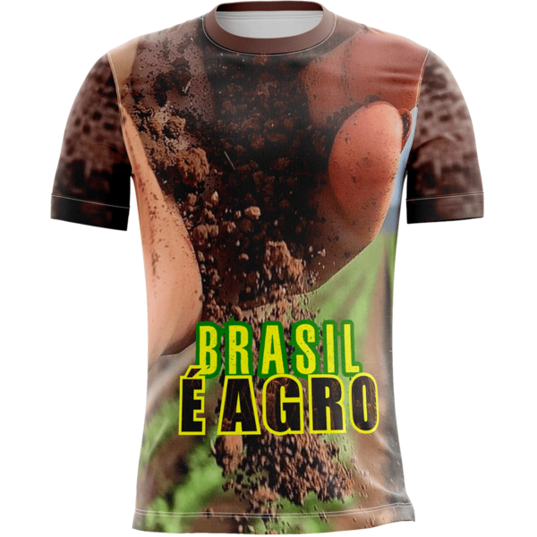 Camiseta Dry-Fit Agro do Brasil