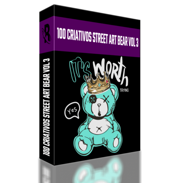 100 Criativos Street Art Bear Vol 3