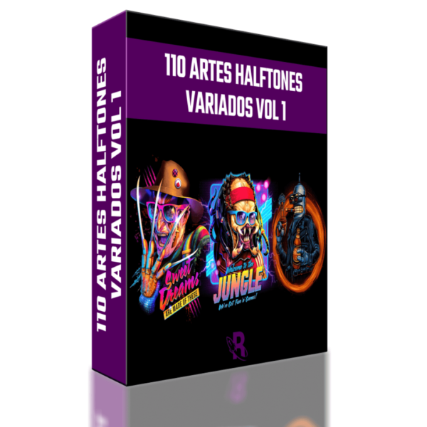 110 Artes Halftone - Artes Variadas Vol 1