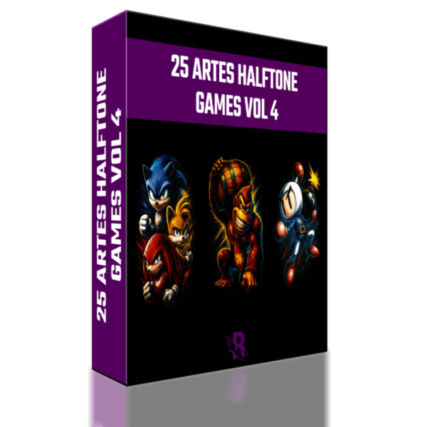 50 Artes Halftone - Animes Vol 1