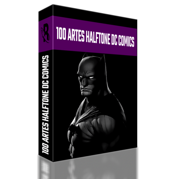100 Artes Halftone Dc Comics