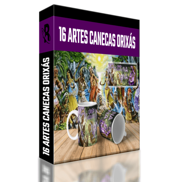16 Artes Canecas Orixás
