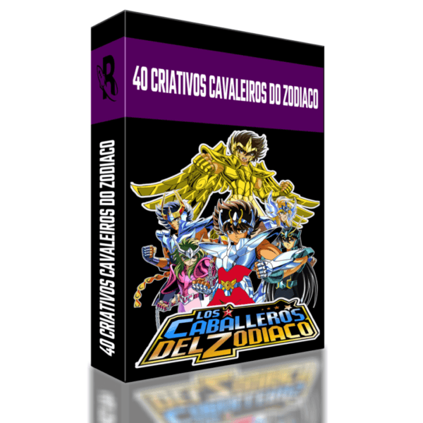 40 Criativos Cavaleiros do Zodiaco