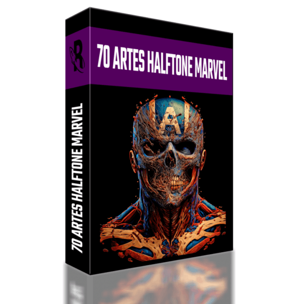 70 Artes Halftone Marvel