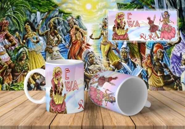 16 Artes Canecas Orixás - Image 5
