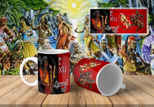 16 Artes Canecas Orixás - Image 4