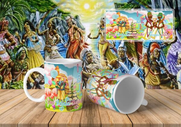 16 Artes Canecas Orixás - Image 2