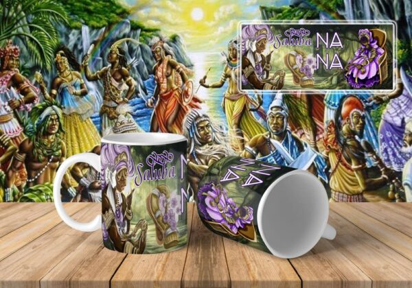 16 Artes Canecas Orixás - Image 15