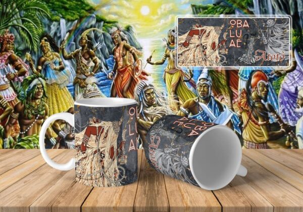 16 Artes Canecas Orixás - Image 13