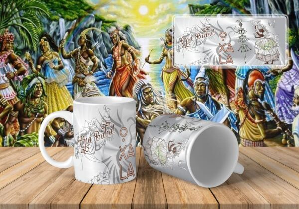 16 Artes Canecas Orixás - Image 10