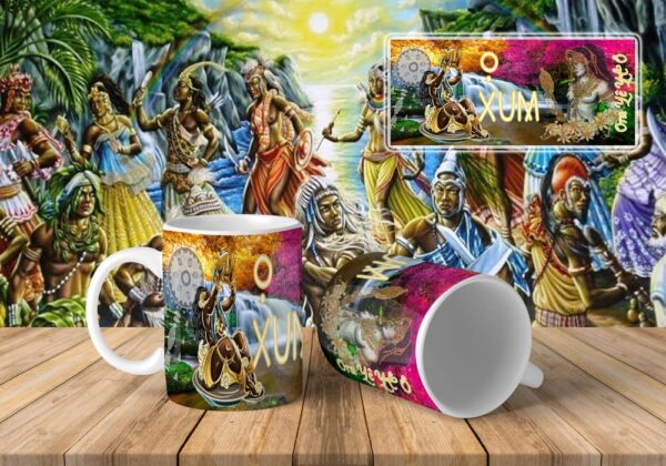 16 Artes Canecas Orixás - Image 7